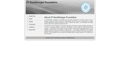 Desktop Screenshot of iitgn.org